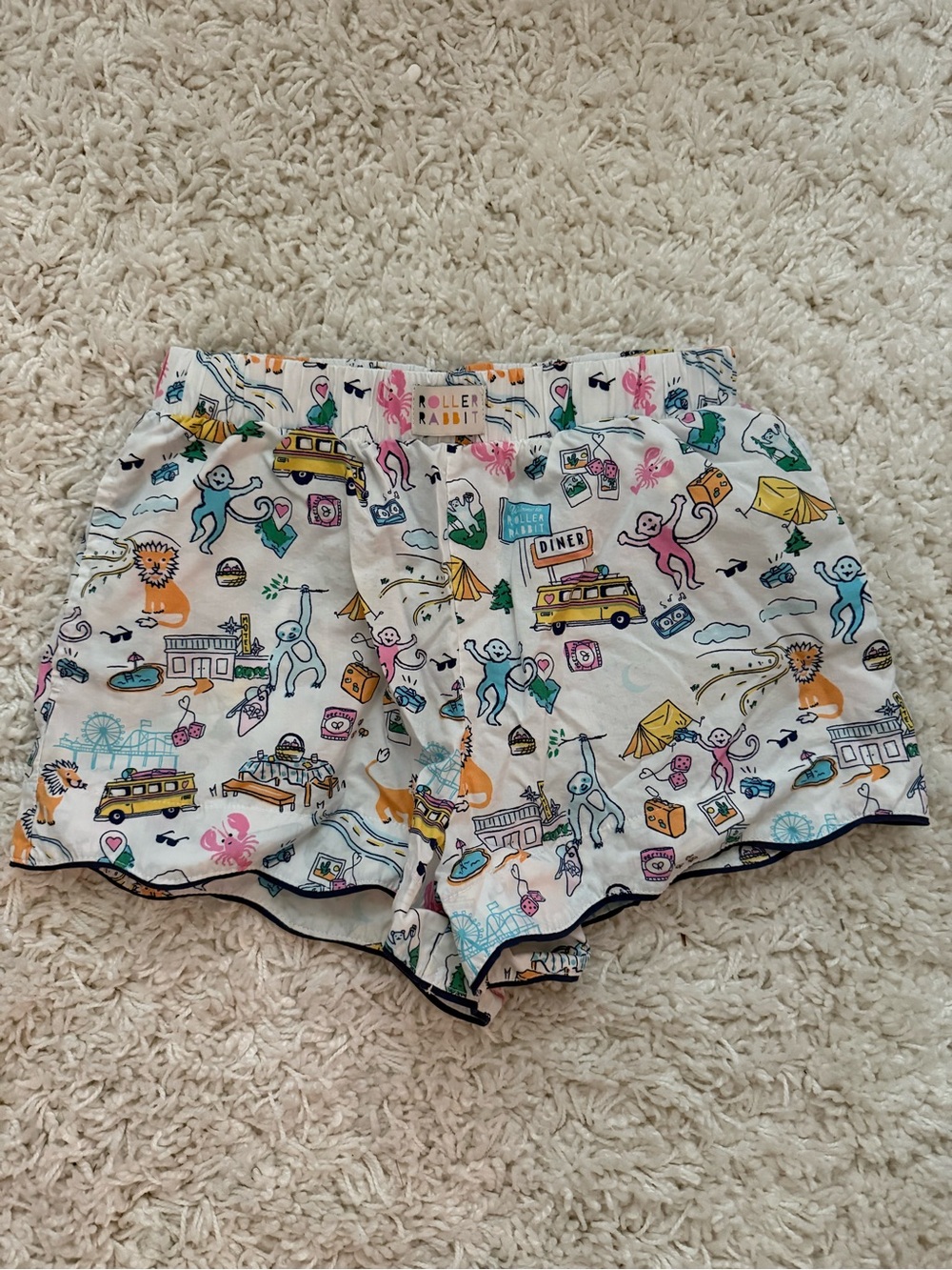 Roller Rabbit x Target boxer sleep shorts